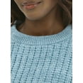 thumbnail image 4 of Time and Tru Women's and Women’s Plus Textured Stitch Sweater, Midweight, Sizes XS-4X, 4 of 5