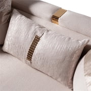 Michael Amini Carmela Sofa - Almond/Gold