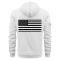 thumbnail image 4 of Sudadera con capucha para hombre, informal, con estampado, deportiva, de manga larga, blusa de poliéster, 4 of 4
