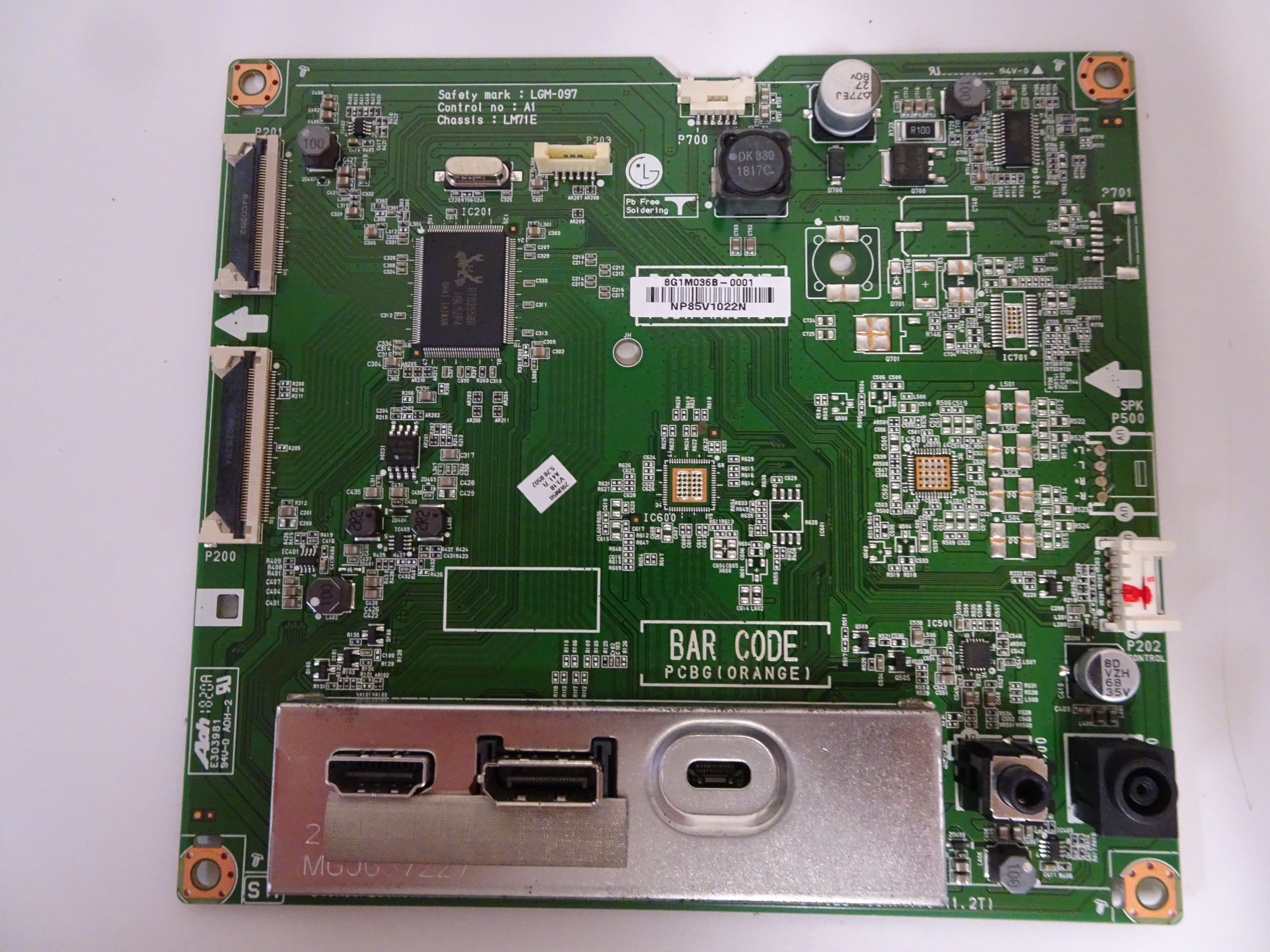 LG 29UM50-P Main Board (LGM-097 