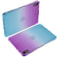 thumbnail image 2 of SaniMore for iPad 10th Generation 10.9" 2022 Case, Shockproof Soft Durable Silicone Case Lightweight Slim Drop Resistant Gradient Clear Case for iPad 10th Generation 10.9" 2022, Purple/Green, 2 of 10