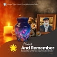 thumbnail image 6 of Yatskia Purple Lavender Grass Small Urns for Human Ashes Keepsake Adult Brother and Sister, Mini Memorial Burial Urn for Ashes Adult Male, (Classic Pack of 4, 3 Inch), 6 of 8
