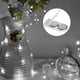 thumbnail image 3 of Cadena de luces LED con batería, alambre de cobre, 1,2 M, 24 luces LED, luces navideñas a prueba de agua, decoración de botellas, blanco frío, paquete de 8, 3 of 5