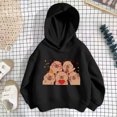 thumbnail image 2 of VOUZZA Girls Hoodies, Capybara Graphic Long Sleeve Oversized Lightweight Pullover Sweatshirt, Casual Spring Fall Hooded Sweater Top for Boys and Girls, 2 of 4