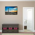 thumbnail image 2 of wall26 - Canvas Wall Art - Lighthouse Searchlight Beam Through Sea Air at Night - Gallery Wrap Modern Home Art | Ready to Hang - 32x48 inches, 2 of 3
