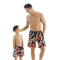 thumbnail image 1 of KYAIGUO Father Son Matching Swim Trunks Swimming Trunk Shorts Set with Elastic Waistband Daddy Son Bathing Suits, 1 of 8