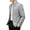 Gray, variant on School Uniform Suit Blazer for Boys Girls Solid Color Long Sleeve Casual with Pocket Lightweight Soft Jacket