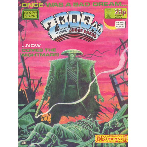 2000 A.D. #548 VF ; Fleetway Quality Comic Book