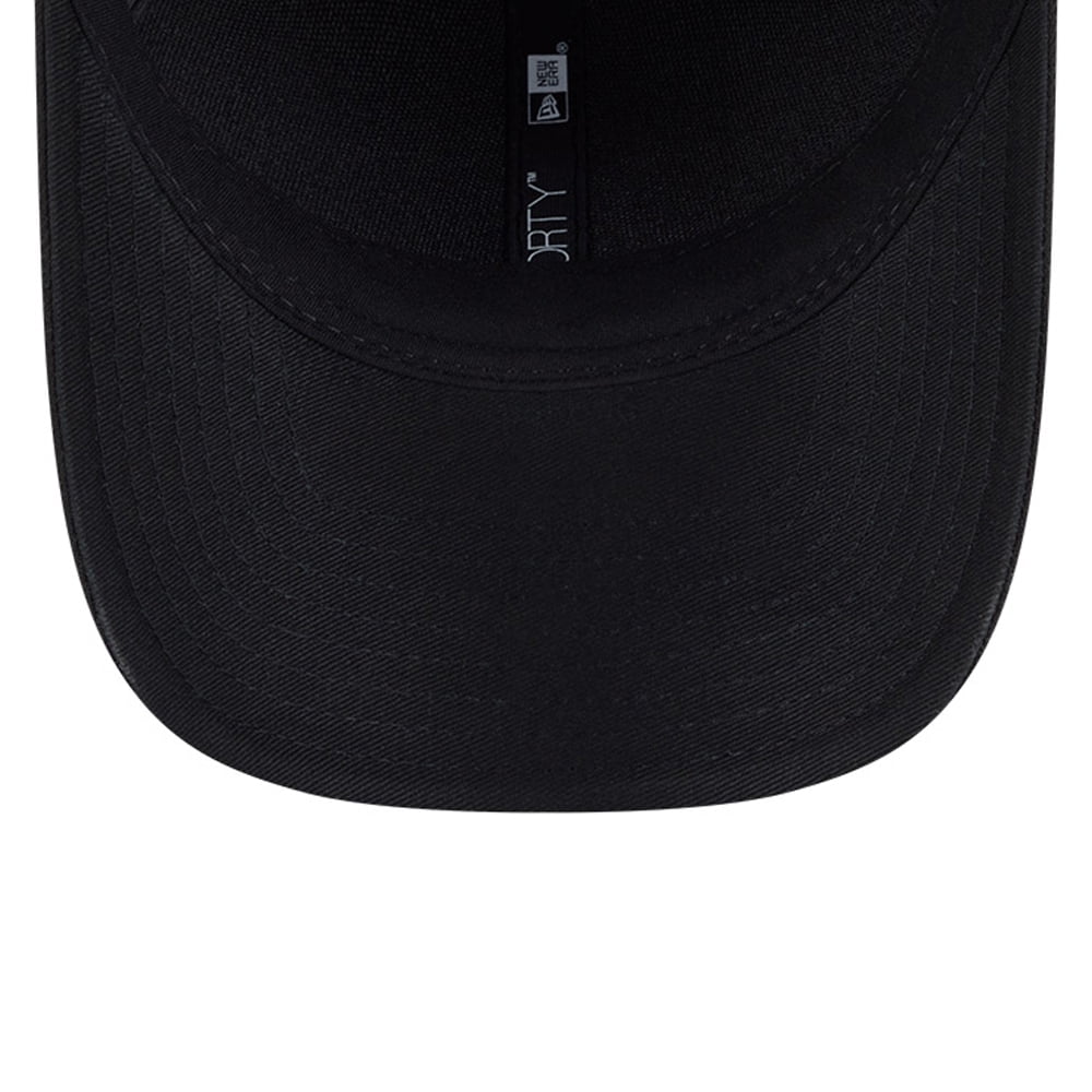 Men's New Era  Black Chicago White Sox Player Replica 9FORTY Adjustable Hat