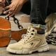 thumbnail image 4 of WDOplteas Zapatos deportivos protección Anti-Puñaladas Punta acero Anti-Golpes para el invierno (Caqui 41), 4 of 9