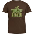 thumbnail image 1 of Always Be Yourself Beaver Brown Adult T-Shirt, 1 of 1