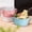 B, variant on 304 Stainless Steel Toddler Bowl with Double Layer Heat Insulation, Cartoon Design, Lid and Handles - Feeding Tableware（1400ml）