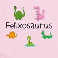thumbnail image 2 of CafePress - Felixosaurus Infant Bodysuit - Baby Light Bodysuit, Size Newborn - 24 Months, 2 of 4