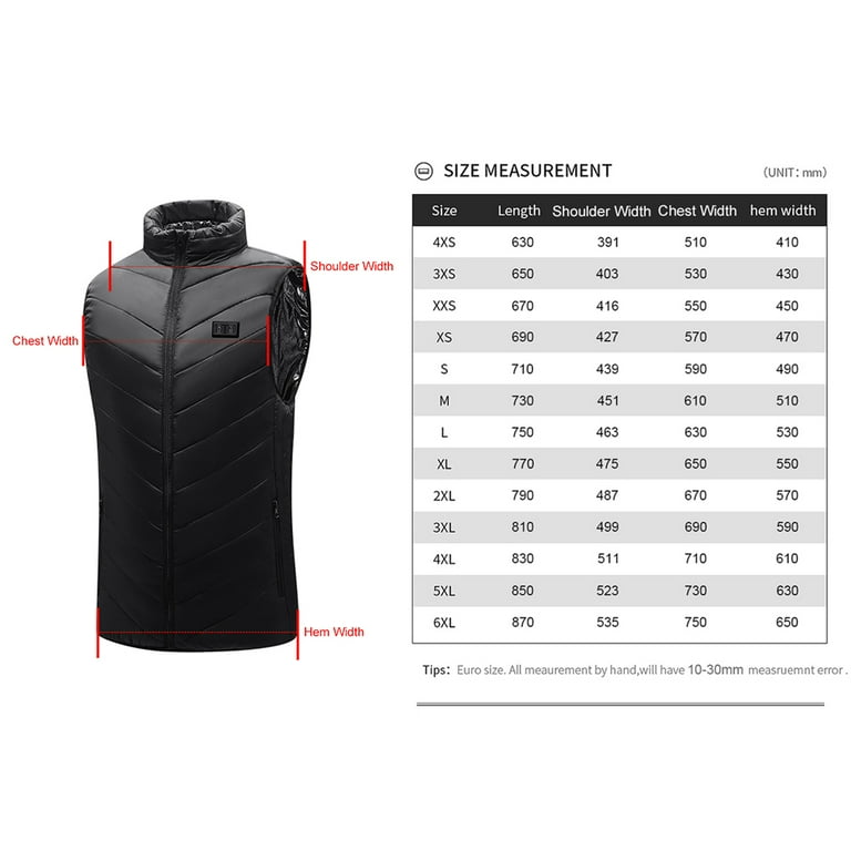 Lixada sales heated vest