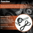 thumbnail image 3 of Kit de Tensor de Correa de Serpentina 90K-38344A para Chevrolet Cruze 2012-2015 Conjunto de Tensor de Correa de Transmisión para Chevy Cruze Limited 2016 L4 1.4L 5PK1400 25195388, 3 of 7