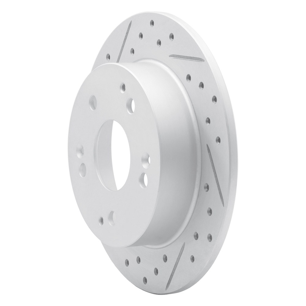 Dynamic Friction Company 830-59026L DFC Geoperformance Rotor - Drilled and Slotted