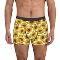 thumbnail image 2 of Bingfone Sunflowers Men's Underwear - Casual Stretch Boxer Briefs-Large, 2 of 7