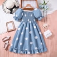 thumbnail image 2 of RIJOPUTY Baby Girl Dresses 6-9 Months Flower Girl Dress 12-18 Month Girl Clothes Summer Gifts for Toddler Vestido Verde Para Niña Play Dress Up for Girls 2-3 Vestidos Elegantes Para Niñas 3 Year, 2 of 7