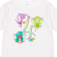 thumbnail image 4 of Inktastic Flower Fairies Fourth Birthday Boys or Girls Long Sleeve Toddler T-Shirt, 4 of 5