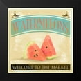 thumbnail image 2 of Grey, Jace 15x15 Black Modern Framed Museum Art Print Titled - Watermelon 3, 2 of 5