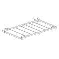 thumbnail image 3 of Archer White Metal Twin Size Roll-Out Trundle Bed Frame with Six Slats, 3 of 4