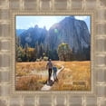 thumbnail image 2 of 12x12 Silver Wide Bamboo Picture Frame - UV Acrylic, Foam Board Backing, Hanging Hardware, 2 of 8