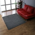 thumbnail image 2 of Rugsotic Carpets Handmade Rugs Hand Knotted Loom Square 6'x6' Charcoal Wool for Indoor Use, 2 of 5