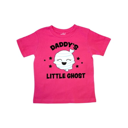 

Inktastic Cute Daddy s Little Ghost with Stars Gift Toddler Toddler Girl T-Shirt