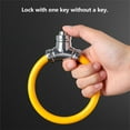 thumbnail image 4 of Lock Thickened Steel Cable Lock Alloy Ring Lock Waterproof Antishear Can Be Used In Combination Antitheft Locks, 4 of 9
