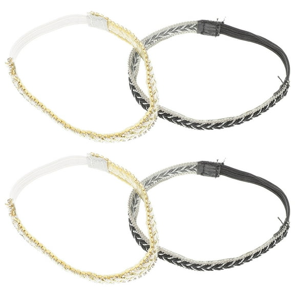 Raindrops 2 Pairs Elastic Shoe Straps For High Heels Anti-Slip Ankle Straps With Sparkly Rhinestones Convenient No Tie Shoe Laces Replaceable Heel Bands