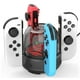 thumbnail image 1 of Base Con Cargador 4 En 1 Compatible Con Control Joycon De N Switch, 1 of 9