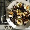thumbnail image 6 of Babish 13 Inch Tri-Ply Stainless Steel Paella Pan, Large Skillet, Griddle, Frying Pan - Induction Safe, 6 of 11