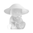 thumbnail image 3 of Figura decorativa de cristal transparente, pequeña estatua, regalo multiusos. Escarchado, 3 of 9