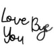 thumbnail image 1 of Wooden Crafts Art Letter Shape Valentine'S Day Atmosphere Decoration, 1 of 5