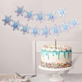 thumbnail image 3 of Billuyoard Pancarta de papel de feliz cumpleaños, copos de nieve y purpurina para celebraciones mágicas de cumpleaños, cartel de cumpleaños Kits de decoración para fiestas, 3 of 6