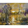thumbnail image 2 of Chodyukov, Aleksander 24x20 Gold Ornate Wood Framed with Double Matting Museum Art Print Titled - A Golden Sunset, 2 of 4