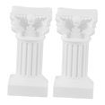 thumbnail image 6 of GETAJGHSD 2Pcs Minimalist White Column Candle Stand for Living Room and Office, 6 of 8