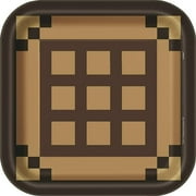 Minecraft Square 9 Inch Dinner Plates [8 Per Package]