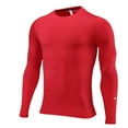 thumbnail image 1 of Playeras Básicas Algodon Hombre Camiseta De Manga Larga Ajustada Deportiva Para Correr Y Entrenar, 1 of 4