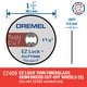thumbnail image 2 of Disco De Corte Metal 1 1/2 In Ez-Lock 5Pzs 2615E409AC Dremel 2615E409AC, 2 of 5