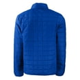 thumbnail image 3 of Men's Cutter & Buck  Royal Indianapolis Colts Big & Tall Rainier PrimaLoft Eco Insulated Full-Zip Hoodie Puffer Jacket, 3 of 3