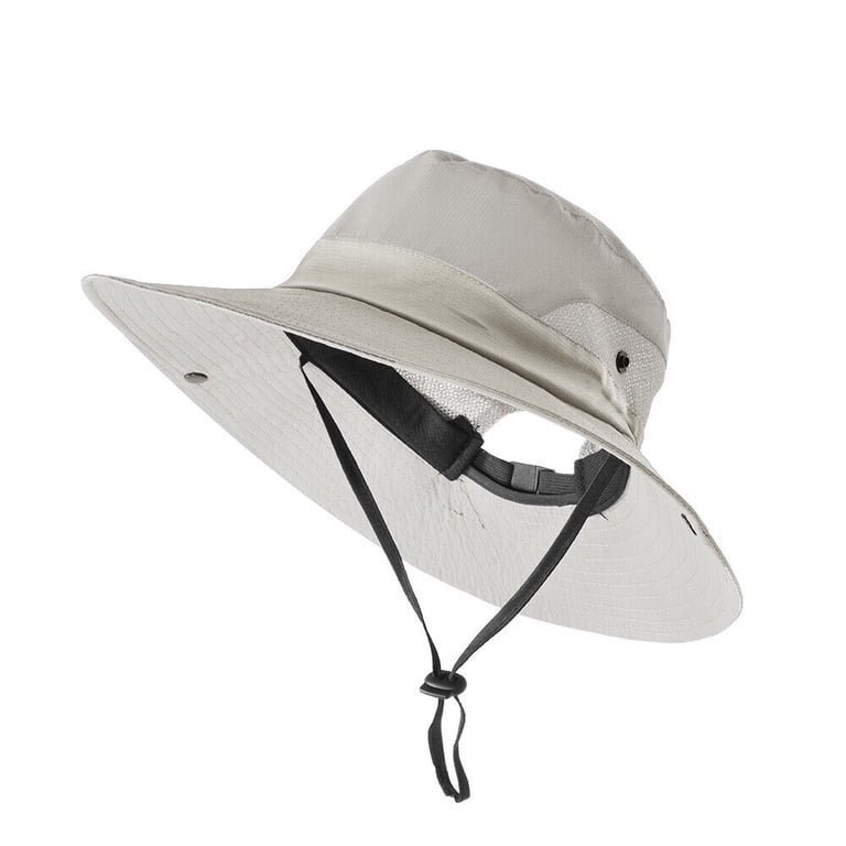 Women's Wide Brim Ponytail Sun Hat with UPF 50 photo 6