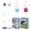 Blue, variant on Bubble Machine for Kids, Garden Lamp Bubble Toy with Colorful Lighting and Music for Toddlers, Rechargable Bubbles Blower Maker Outdoor Toys for Event Birthday Wedding Party