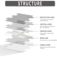 thumbnail image 4 of BSABSAQAA 10 Sheets Peel and Stick Backsplash for Kitchen 12"X12" Renter Friendly Backsplash Back Splash Adhesive Subway Wall for Bathroom Tile Sticker Off-White Marble （Not 3D Tile, 4 of 8