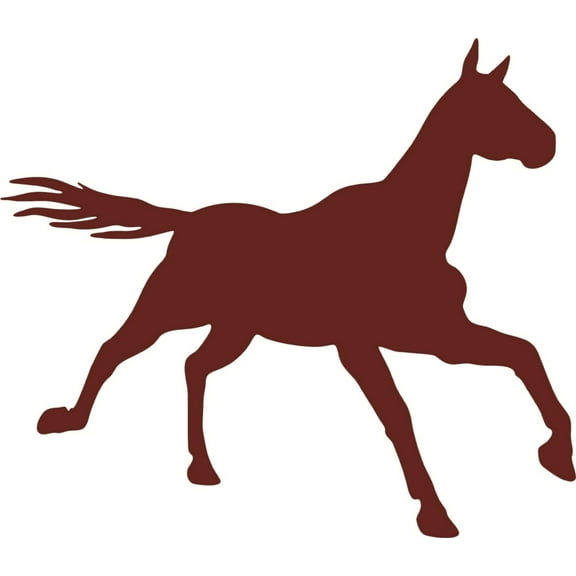 Custom Wall Decal Running Horse - Living Room Wall Decoration Kids Boys Girl Bedroom Sticker - Vinyl Wall 12 X 18"