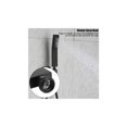thumbnail image 1 of CHAO Ducha con rociador para baño, ducha de mano de latón cromado negro mate, cabezal de ducha G1/2, color negro, 1 of 4