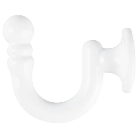 

Urbanest Metal Key Hook 1.5 Long by 1.25 Tall Glossy White