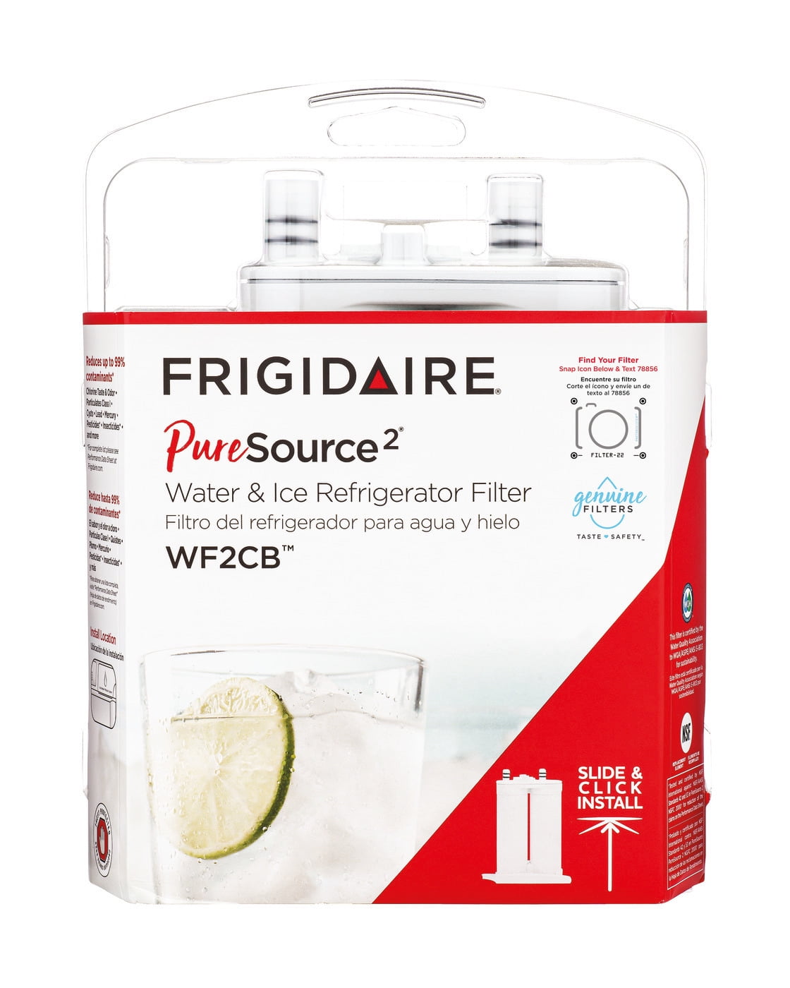 Frigidaire PureSource 2 Comp Refrigerator Filter WF2CB