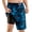 BlackBlueTropical, variant on Mens Big and Tall Swim Trunks with Built-In Liner, Quick Dry Board Shorts XL–4XL