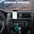 thumbnail image 4 of HLONK Car Bluetooth Transmitter Receiver  Car Audio Aux Hands-Free Call 2 in 1 Audio Adapter, 4 of 9